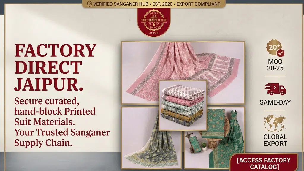 Srishti Textile - Hand Block Print Manufacturer