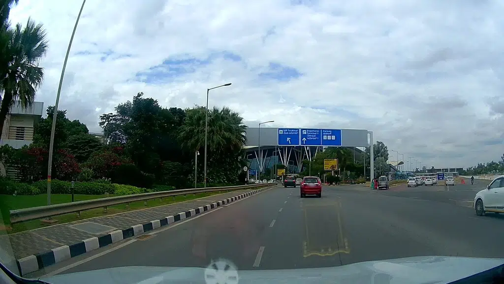 Bangalore International Airport Two Wheeler Parking P1