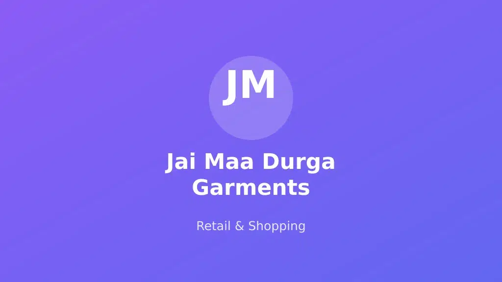 Jai Maa Durga Garments