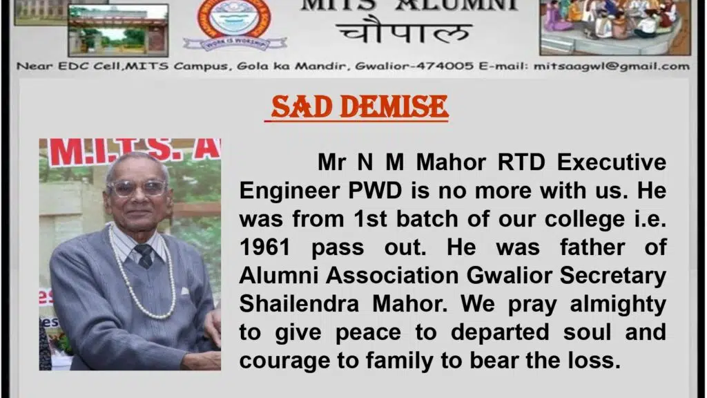Madhav Institute of Technology and Science (MITS), Gwalior