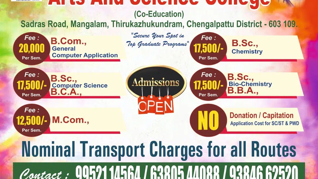 Annai Therasa Arts and Science College