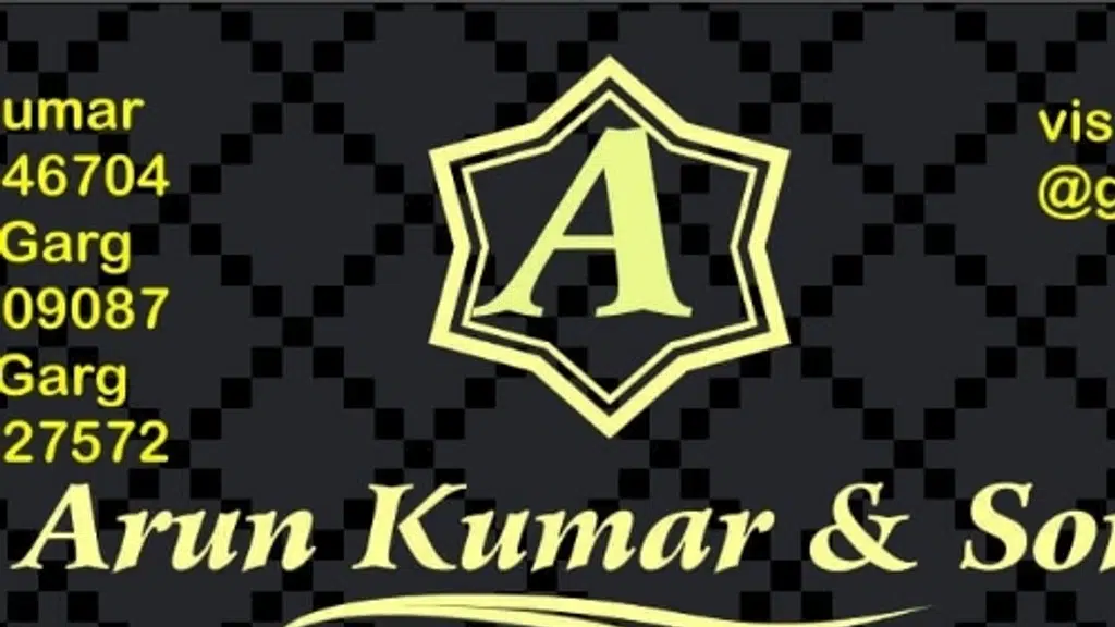 Arun Kumar and sons