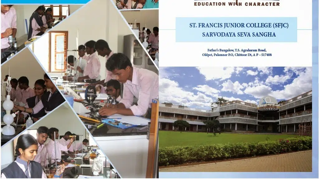 Saint Francis Junior College Palamaner