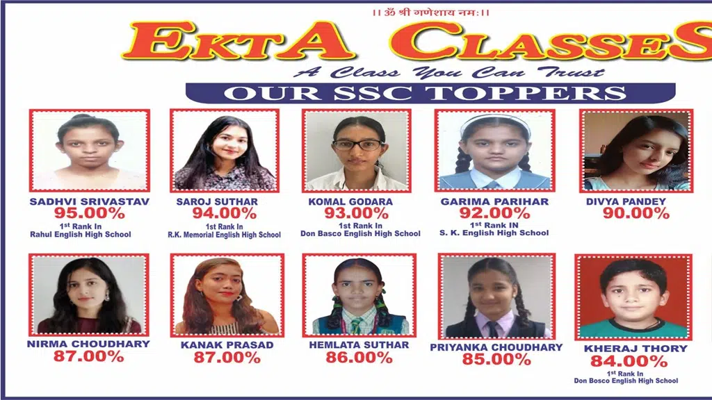 Ekta classes