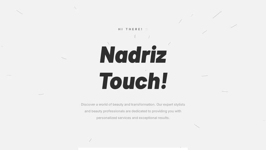 Nadriz Touch | Professional Salon & Academy | Nala Sopara