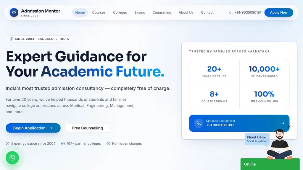 Admission Mentor