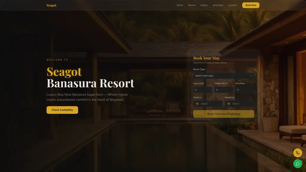 Seagot Banasura Resorts